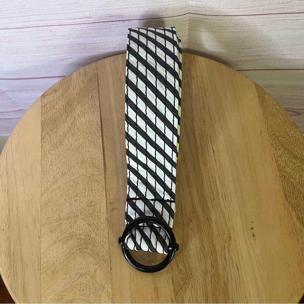 J.Crew Striped Belt Size S/M